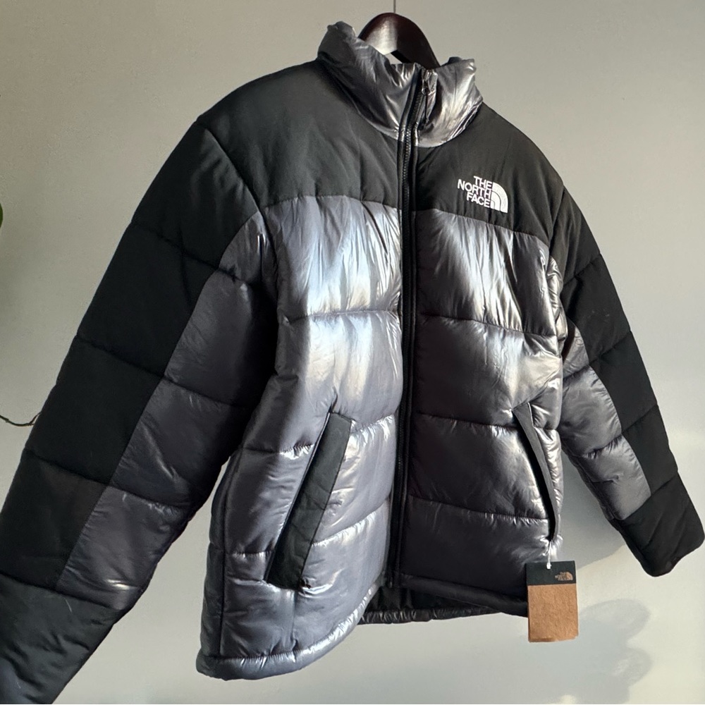 The North Face Men’s Himalayan Parka. Size M. Grey and black. NWT